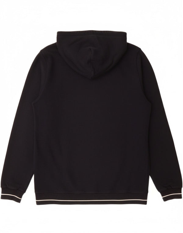 CHAMPION Jungen-Kapuzenpullover mit grafischem Reißverschluss, 13–14 Jahre, XL, Marineblau, Baumwolle