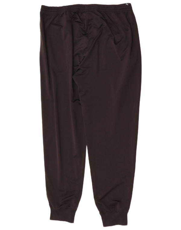 Puma Mens Graphic Tracksuit Trousers Joggers 2XL  Black