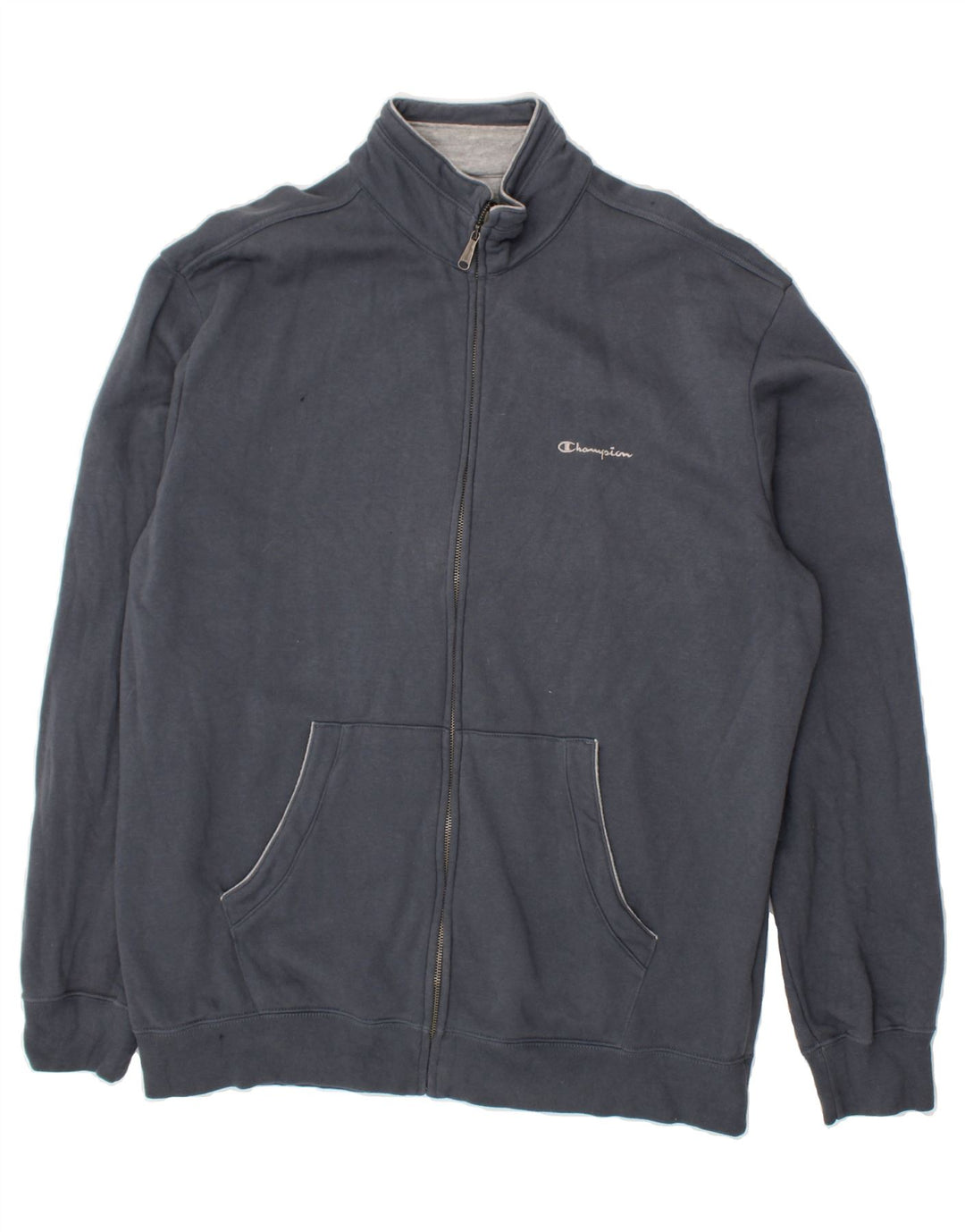 CHAMPION Herren-Trainingsanzug-Oberteil, Jacke, 3XL, Marineblau, Baumwolle