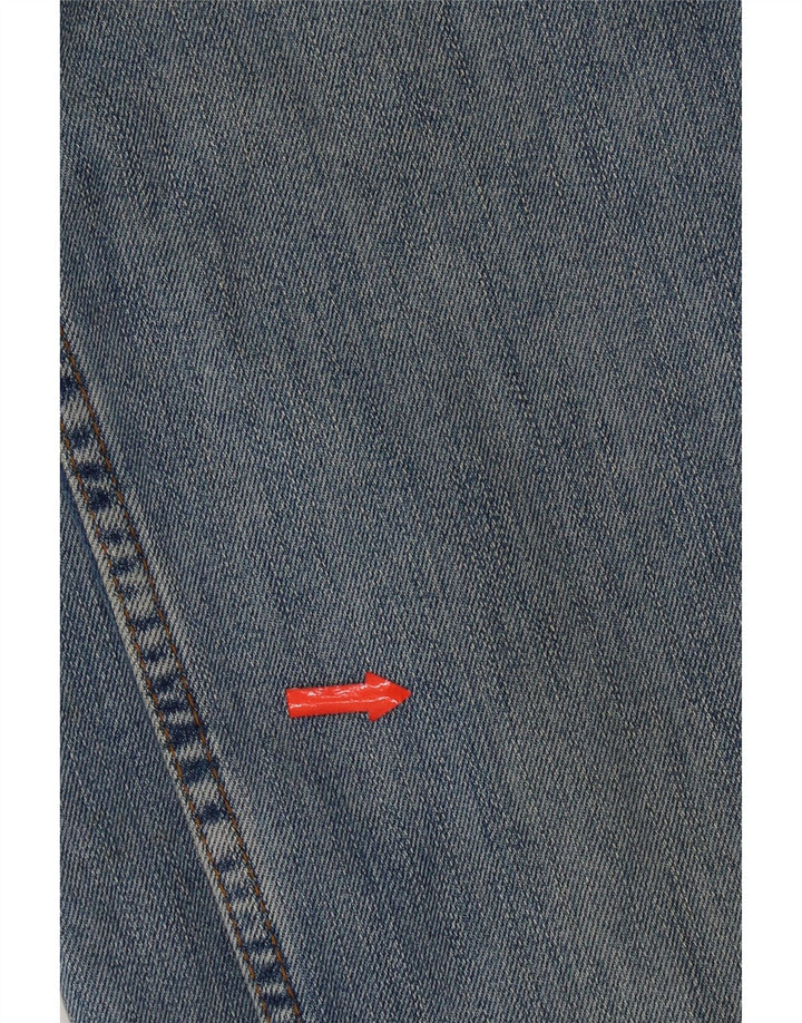 Wrangler Herren Texas Stretch Straight Jeans W32 L29 Blaue Baumwolle