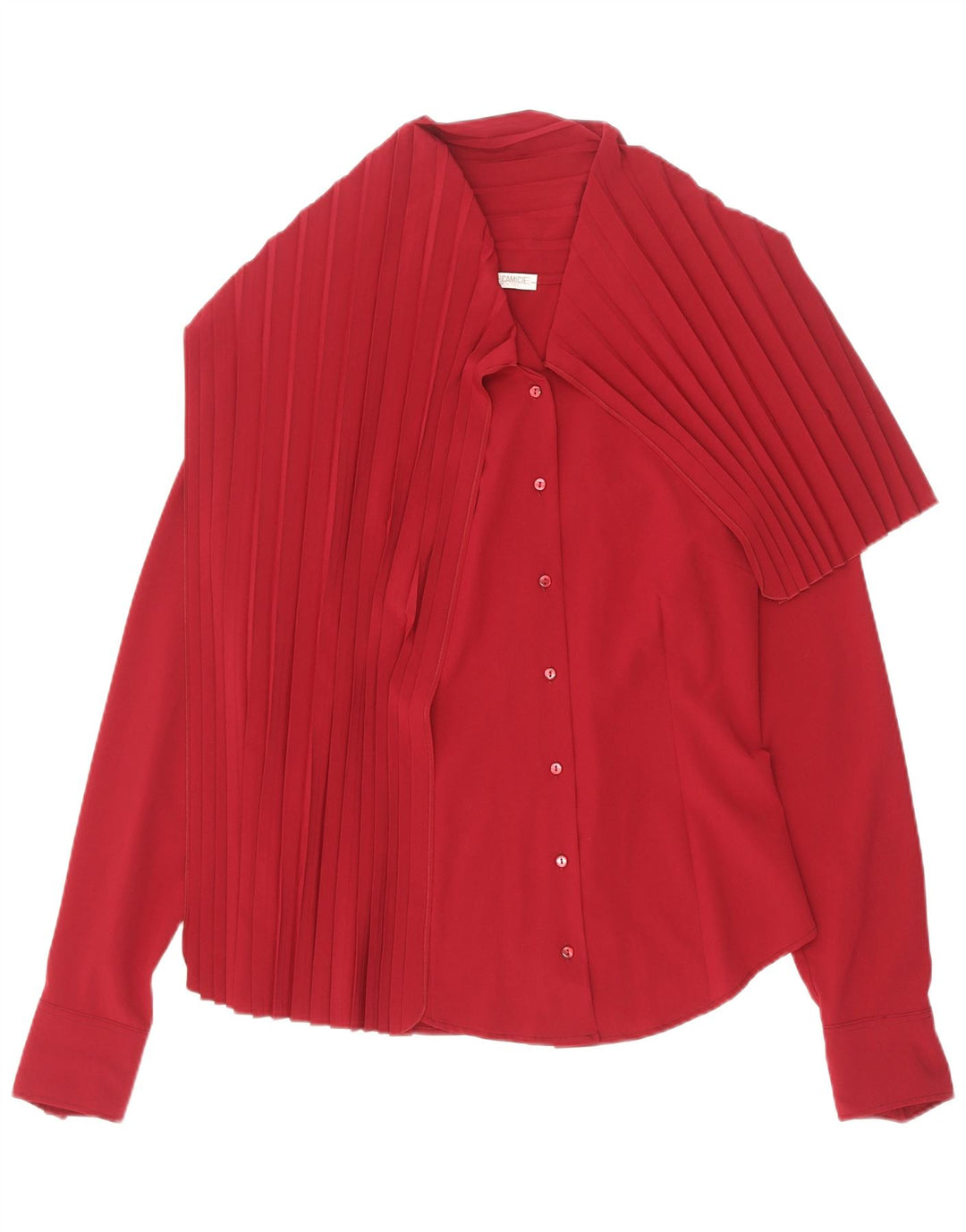 Naracamicie Damen Hemdbluse UK 14 Mittelrotes Polyester
