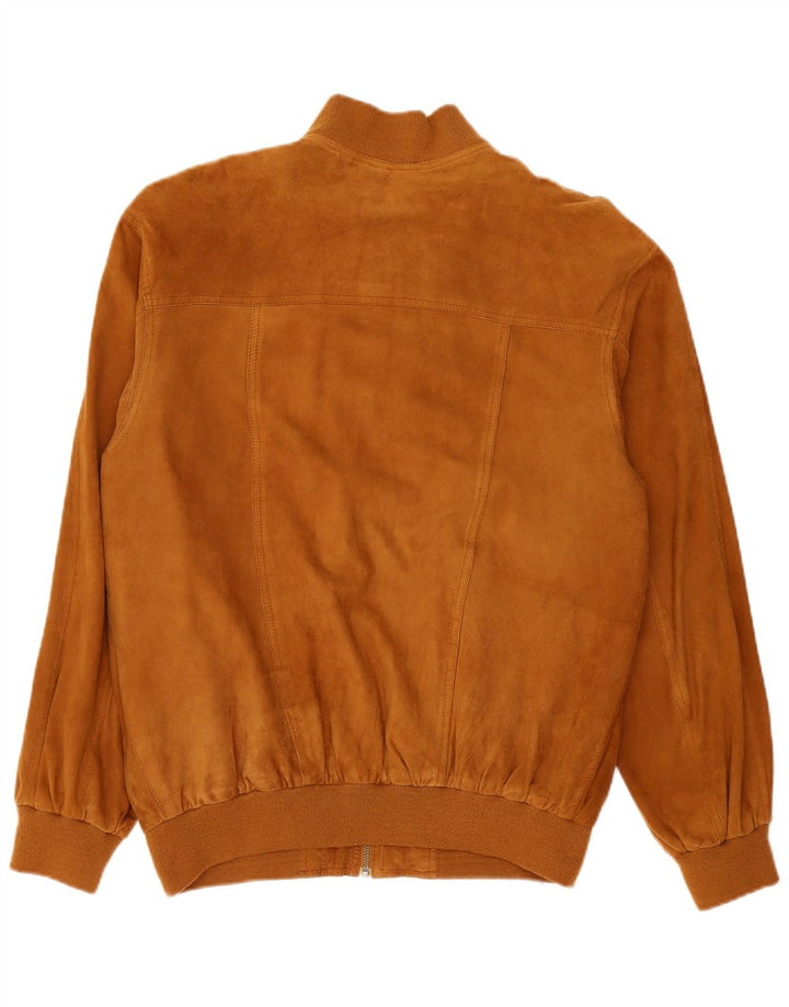 Conbipel Herren Wildleder Bomberjacke IT 54 XL Braunes Leder