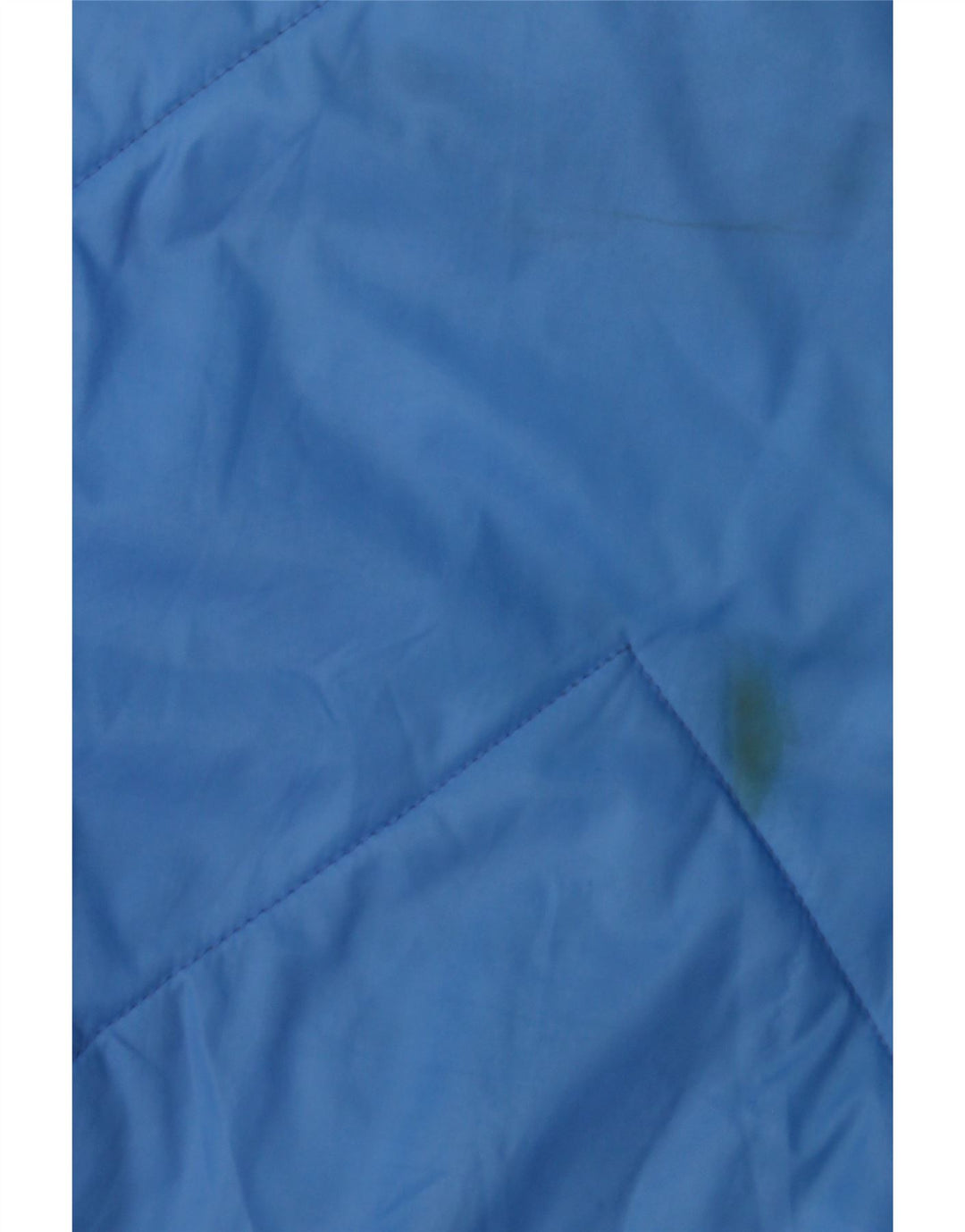 La Font Wattierte Herrenjacke IT 48 Mittelblaues Colourblock-Polyamid