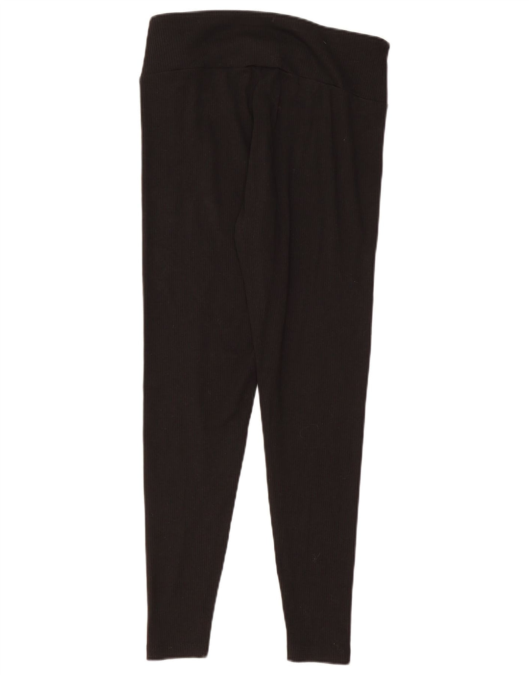 Puma Damen Leggings UK 14 Large Schwarz Baumwolle