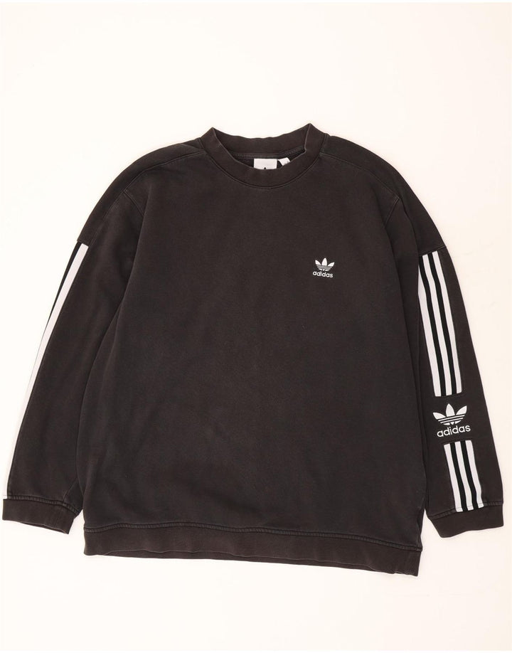 Adidas Herren Graphic Sweatshirt Pullover XL Schwarz Baumwolle
