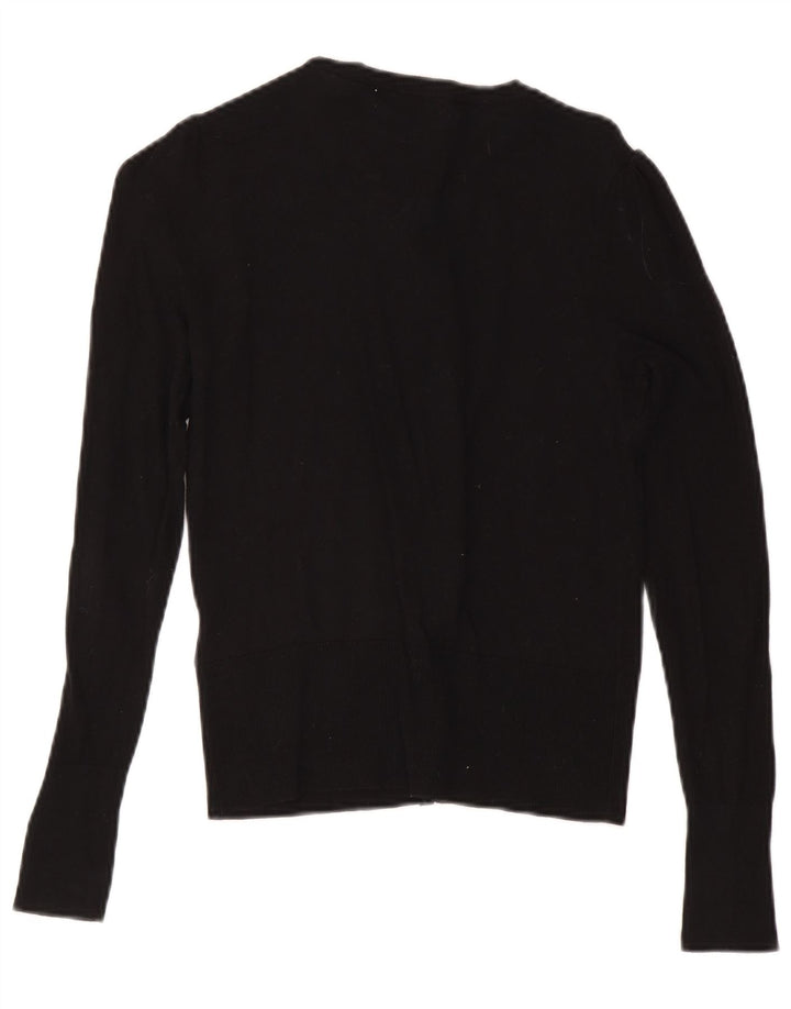 Oasis Damen-Cardigan-Pullover, Größe S, Größe S, Schwarz, Baumwolle