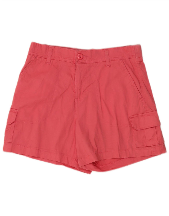 Lee Damen Cargoshorts US 8 Medium W28 Rosa Baumwolle