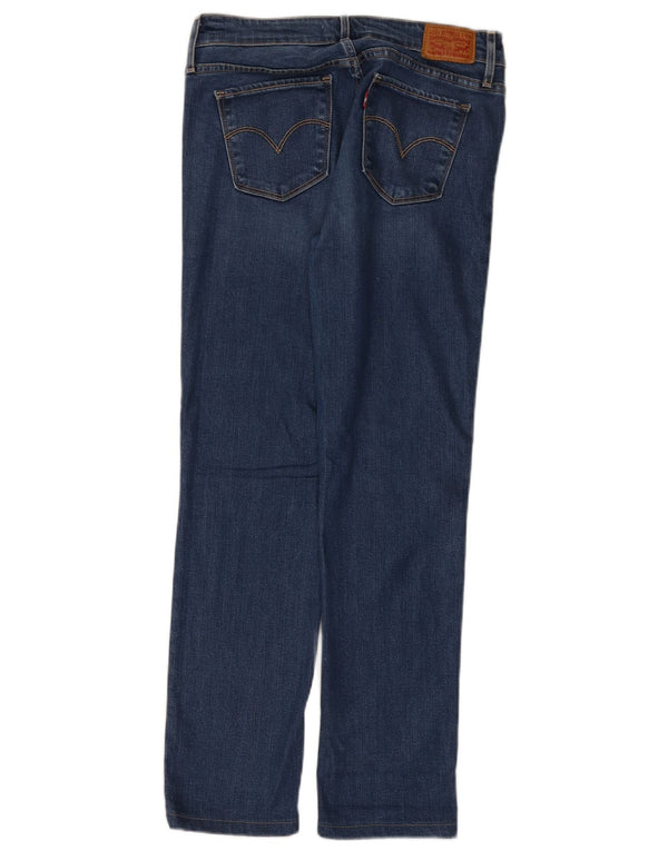 Levi's Damen Slim Jeans W28 L28 Blaues Lyocell
