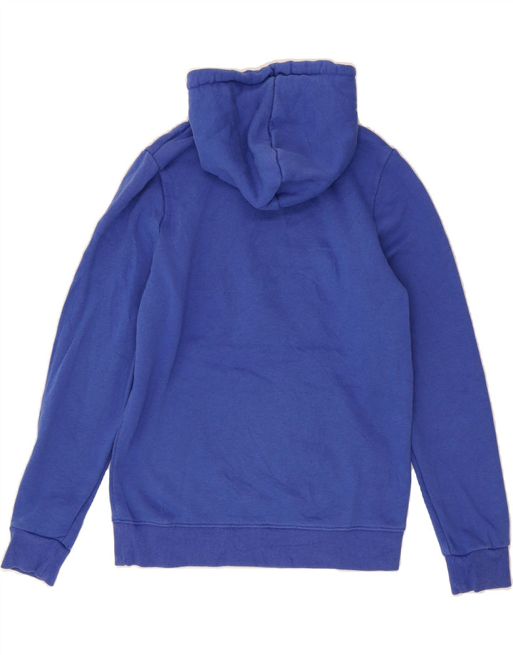 REEBOK Mens Hoodie Jumper Small Blue Cotton Vintage Reebok and Second-Hand Reebok from Messina Hembry 