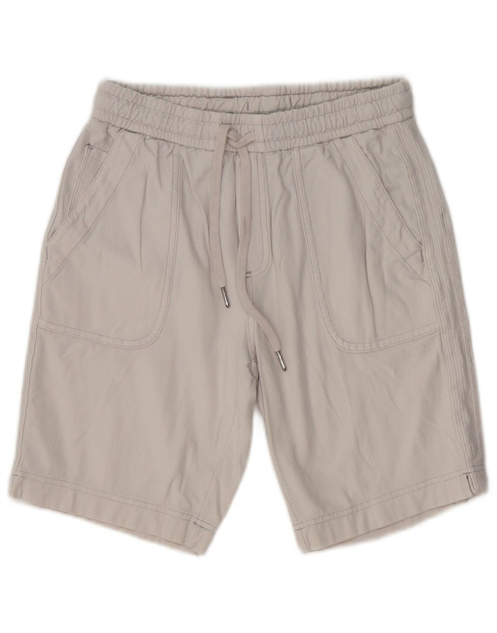 Athleta Damen Bermudashorts US 0 XS W28 Graue Baumwolle