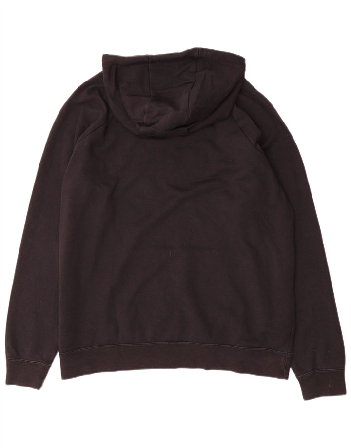 Nike Herren Graphic Hoodie Pullover XL Schwarz Baumwolle