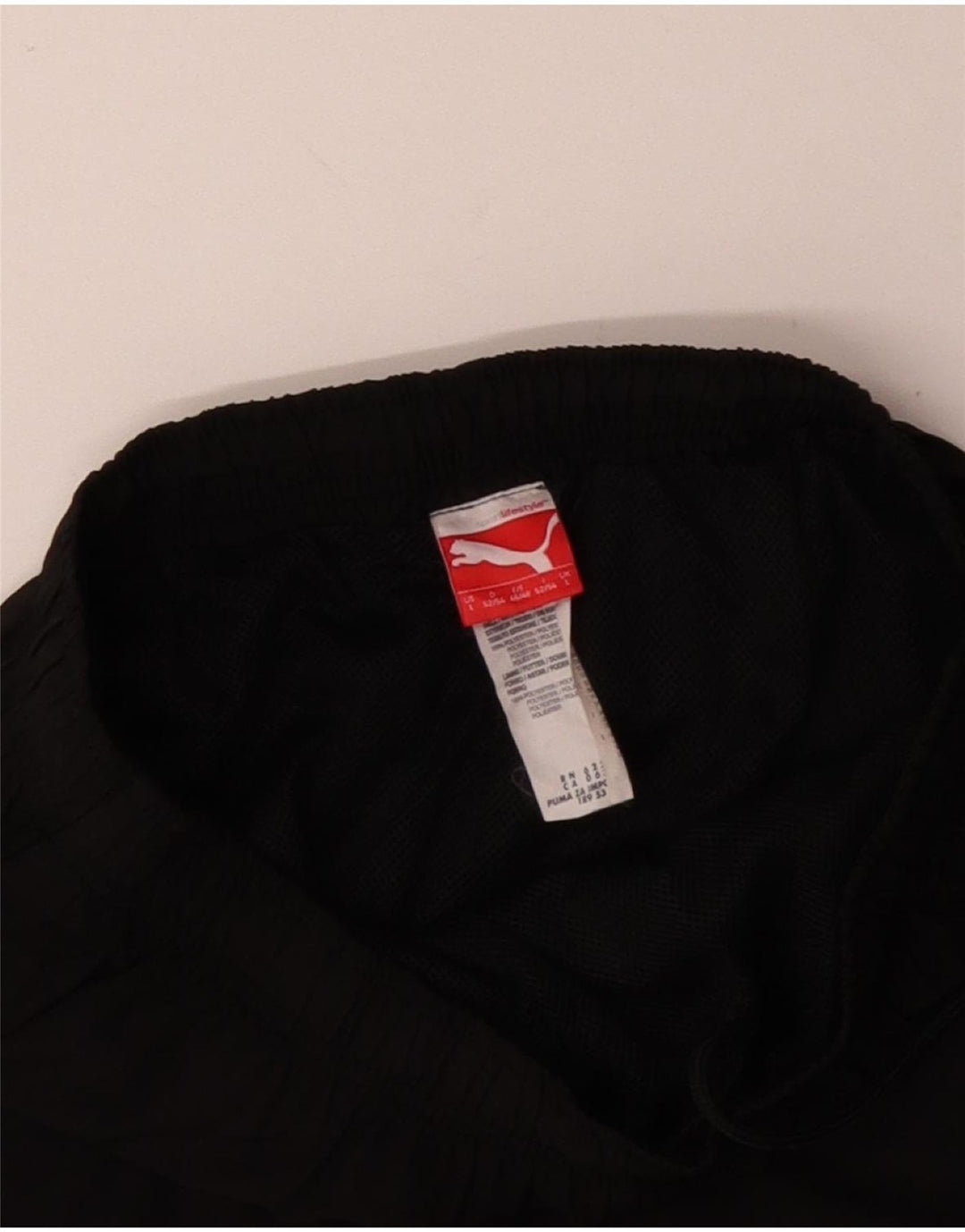 PUMA Herren Graphic Capri-Trainingshose, groß, schwarzes Polyester