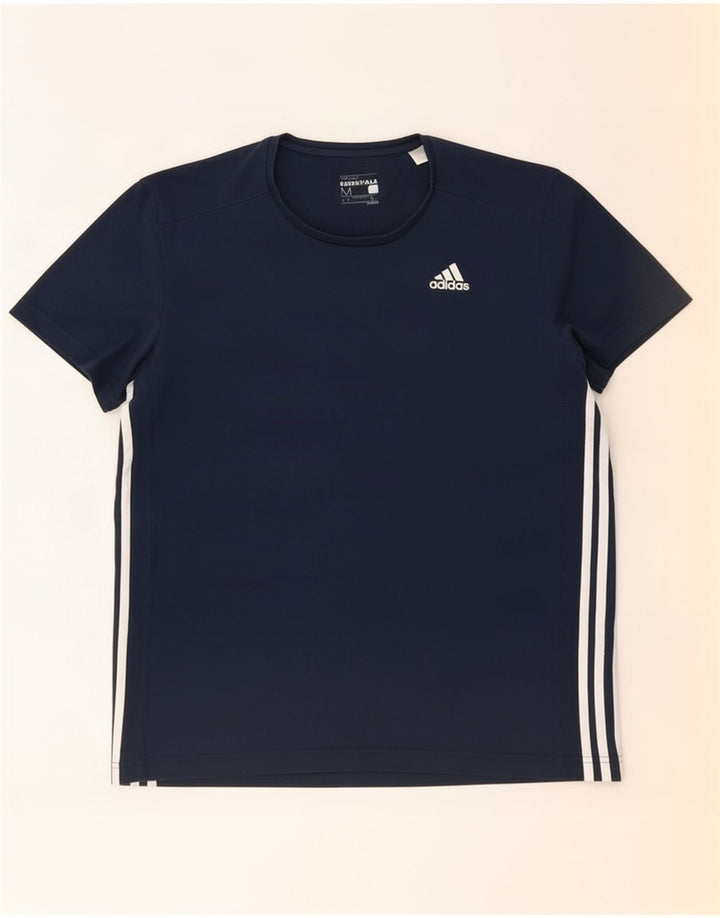 Adidas Herren Climalite T-Shirt Top Medium Marineblau