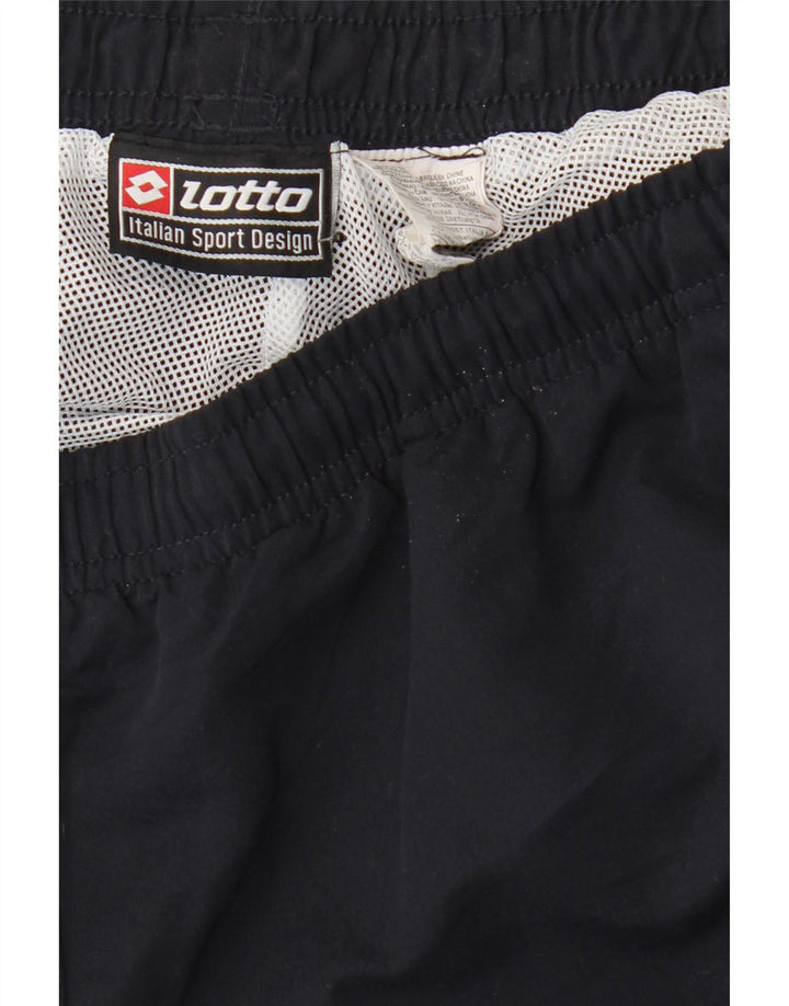 LOTTO Mens Tracksuit Trousers UK 40/42 Large  Navy Blue Polyester Vintage Lotto and Second-Hand Lotto from Messina Hembry 