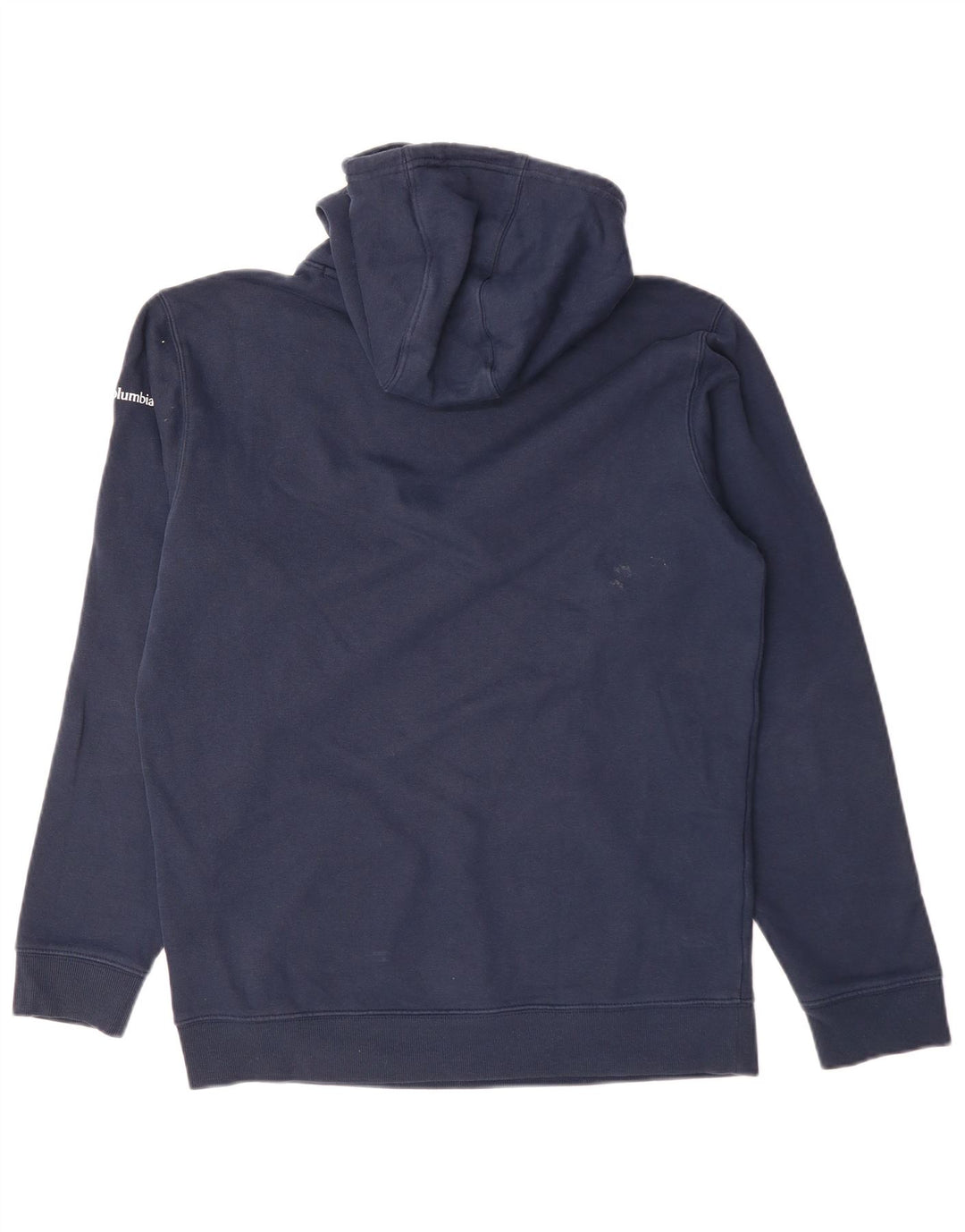 COLUMBIA Herren-Kapuzenpullover mit Grafik, mittlere marineblaue Baumwolle