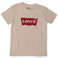LEVI'S Damen Coupe Standard Graphic T-Shirt Top UK 10 Small Weiß