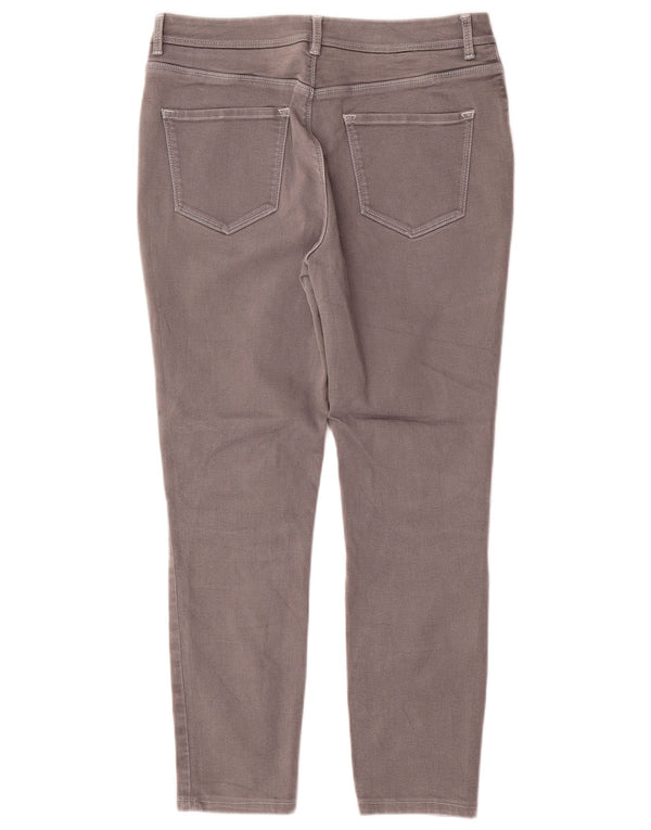 Massimo Dutti Slim-Cropped-Jeans für Damen, mittelgroß, W30, L25, Grau