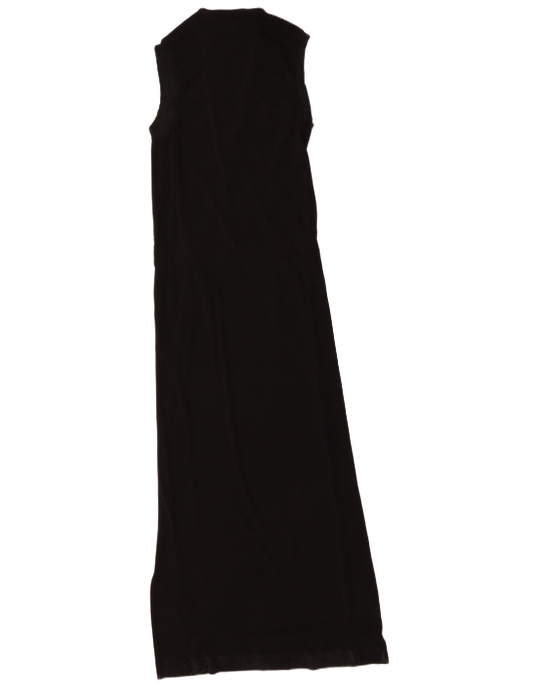 Ärmelloses Damen-Maxikleid von Seventy IT 46 Large Schwarze Viskose