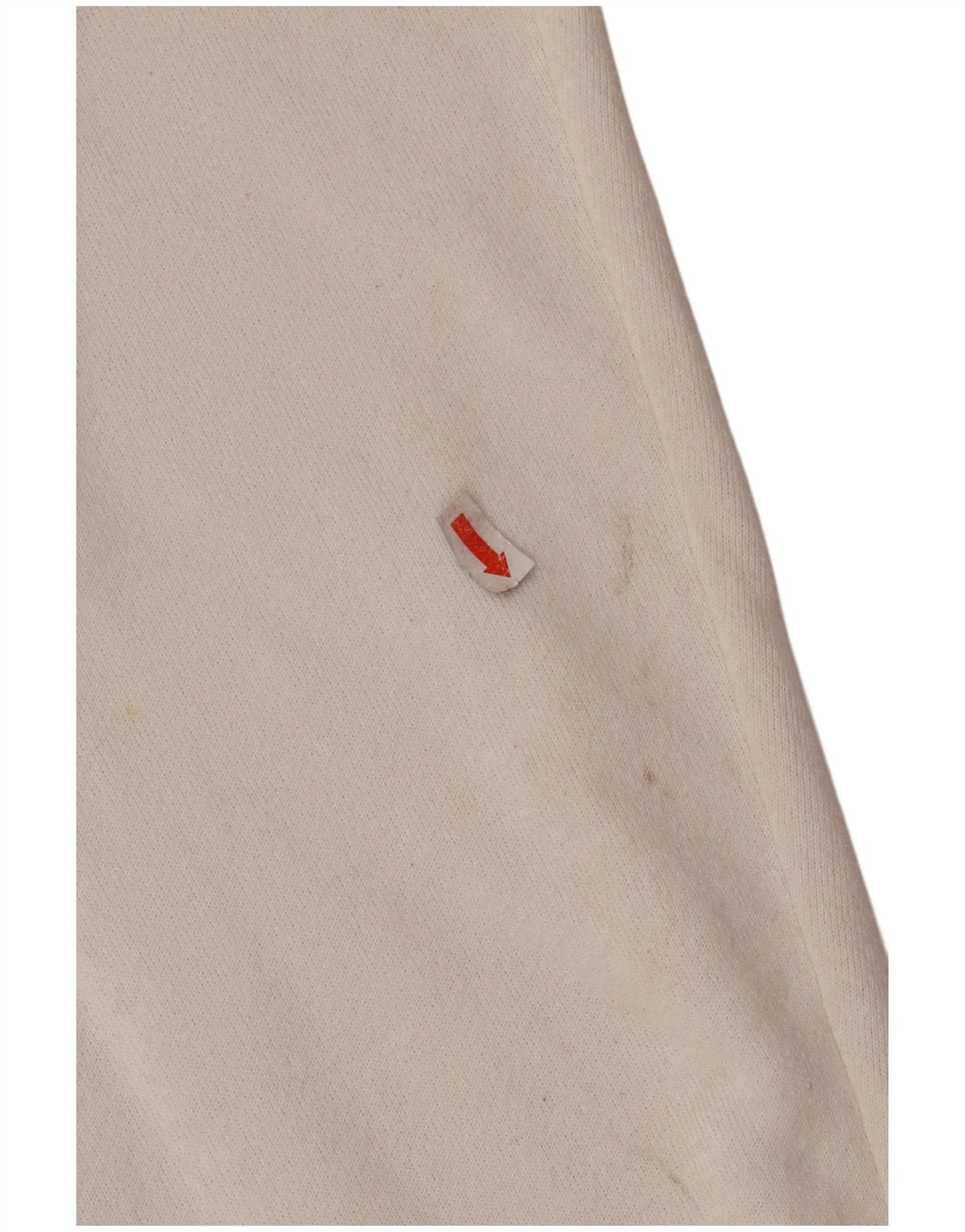 TULTEX Damen Grafik-Sweatshirt-Pullover UK 16 Large Weiße Baumwolle