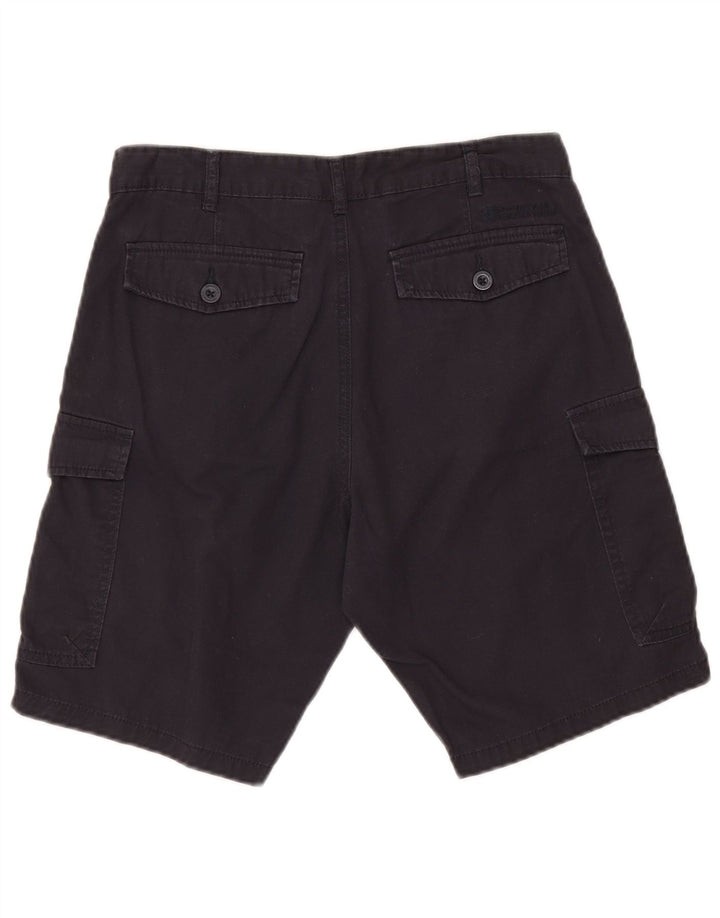 Mountain Warehouse Herren-Cargoshorts W30, mittelmarineblaue Baumwolle
