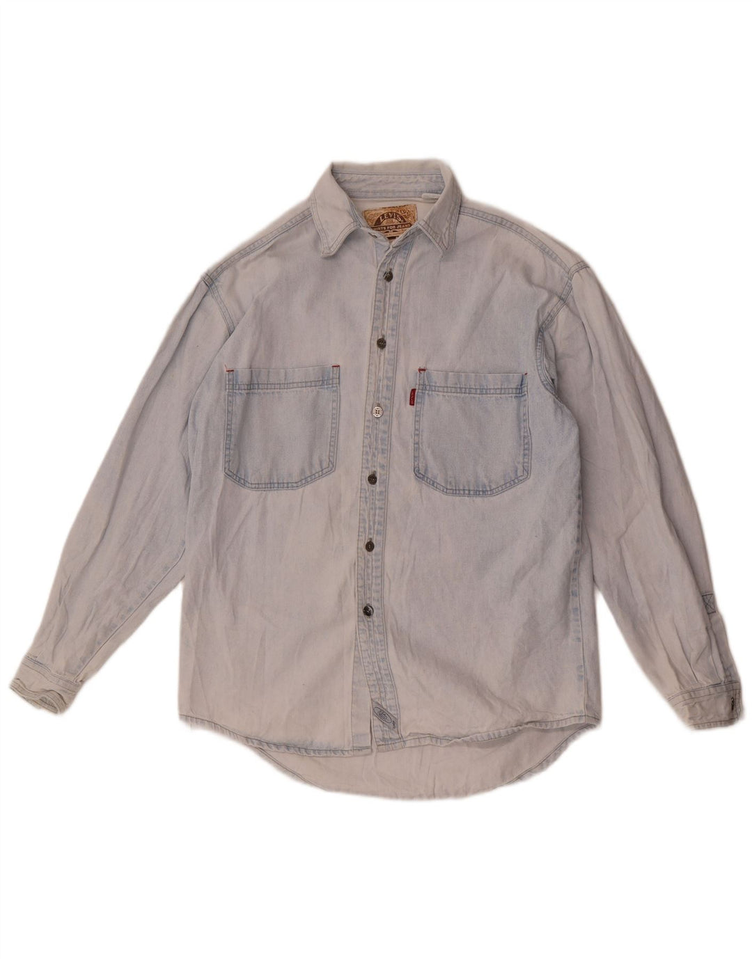 Levi's Herren-Jeanshemd, kleine blaue Baumwolle