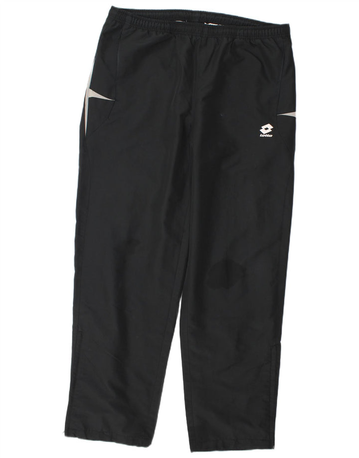 Lotto Herren-Trainingshose, UK 42/44, XL, Schwarz, Polyester