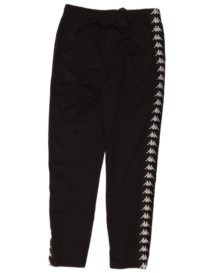 Kappa Womens Graphic Trainingshose Jogger UK 14 Medium Schwarz