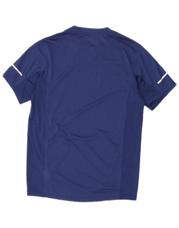 New Balance Herren T-Shirt Top Small Marineblau Polyester
