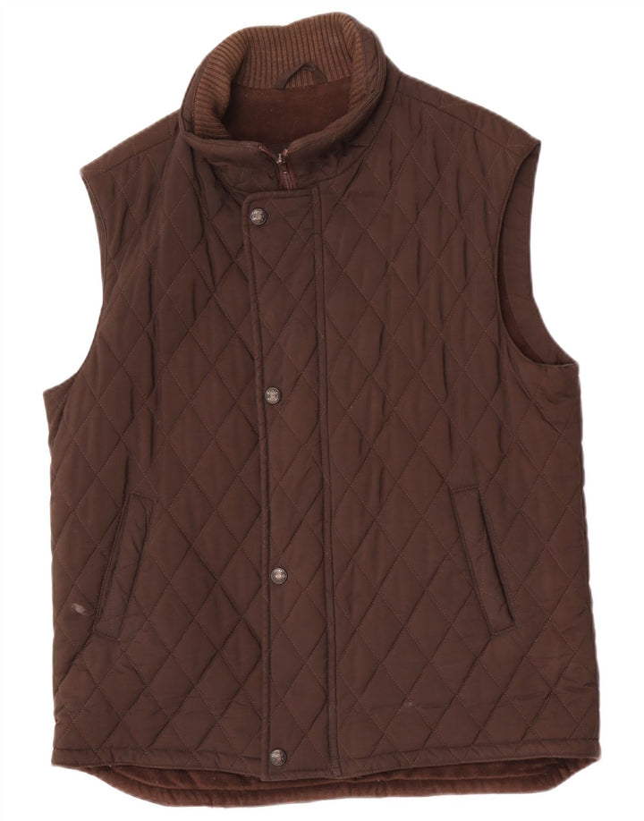 Arcadia Herren Steppweste UK 38 Mittelbraun