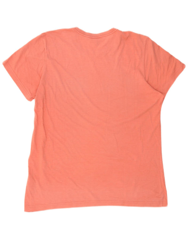 Adidas Mens Graphic T-Shirt Top XL Pink Cotton