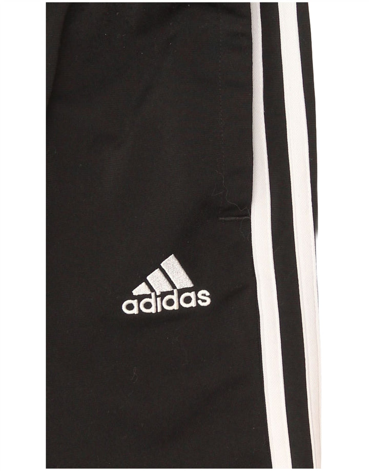 Adidas Damen Trainingshose UK 12 Medium Schwarz
