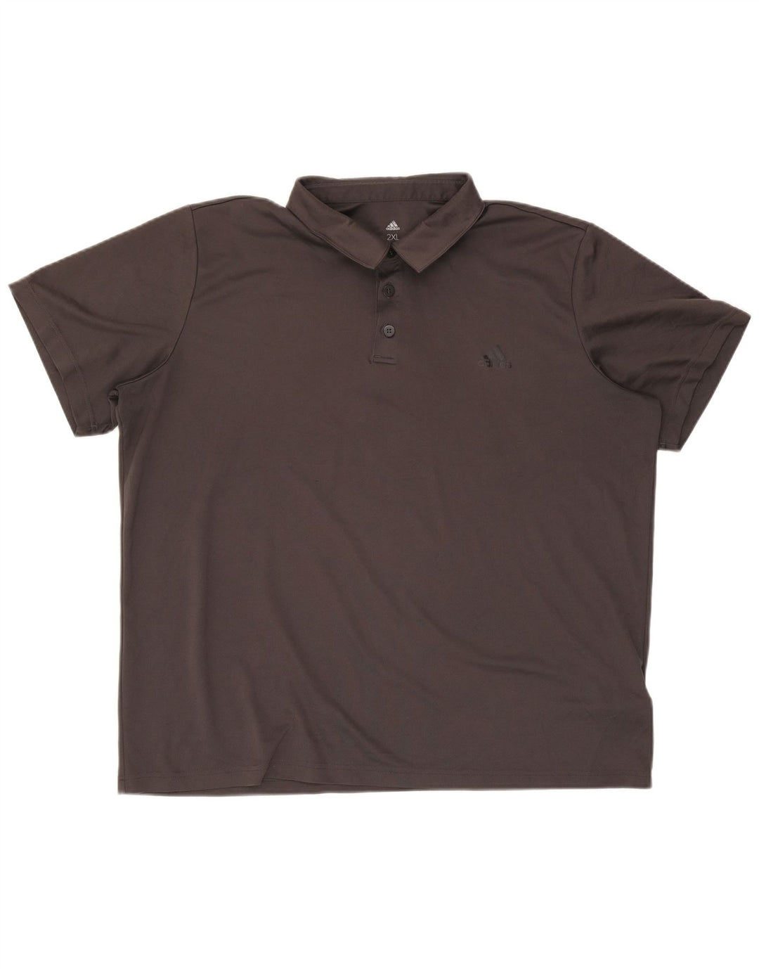 Adidas Herren Climalite Poloshirt 2XL Grau Polyester