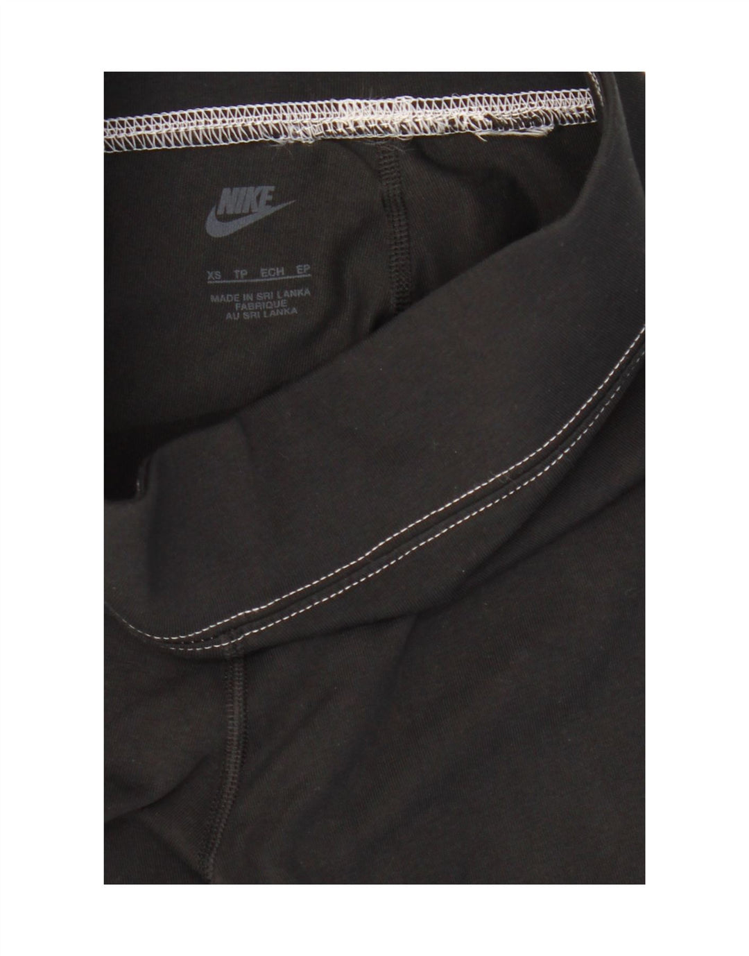 Nike Damen Graphic Leggings UK 4 XS Schwarz