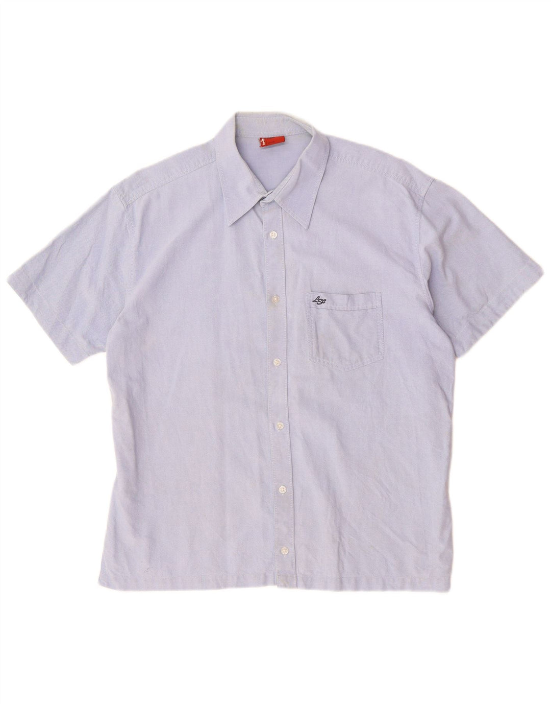 LEVI'S Herren Kurzarmhemd Large Blau