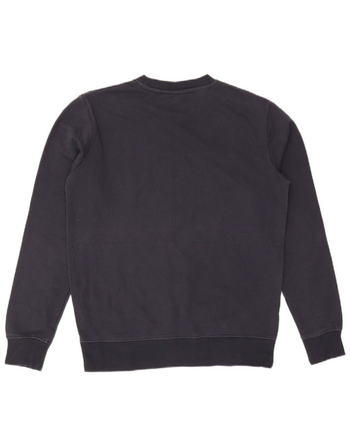 Ellesse Herren-Sweatshirt mit Heritage-Grafik, Größe S, marineblaue Baumwolle