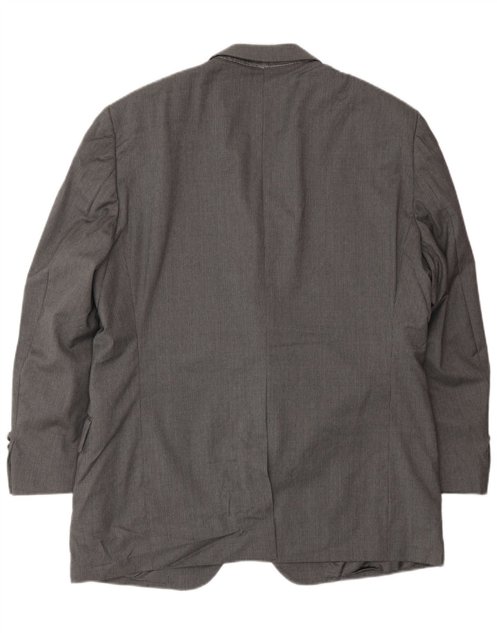 Brooks Brothers Slim 2-Knopf-Blazer für Herren, UK 42, XL, graue Wolle