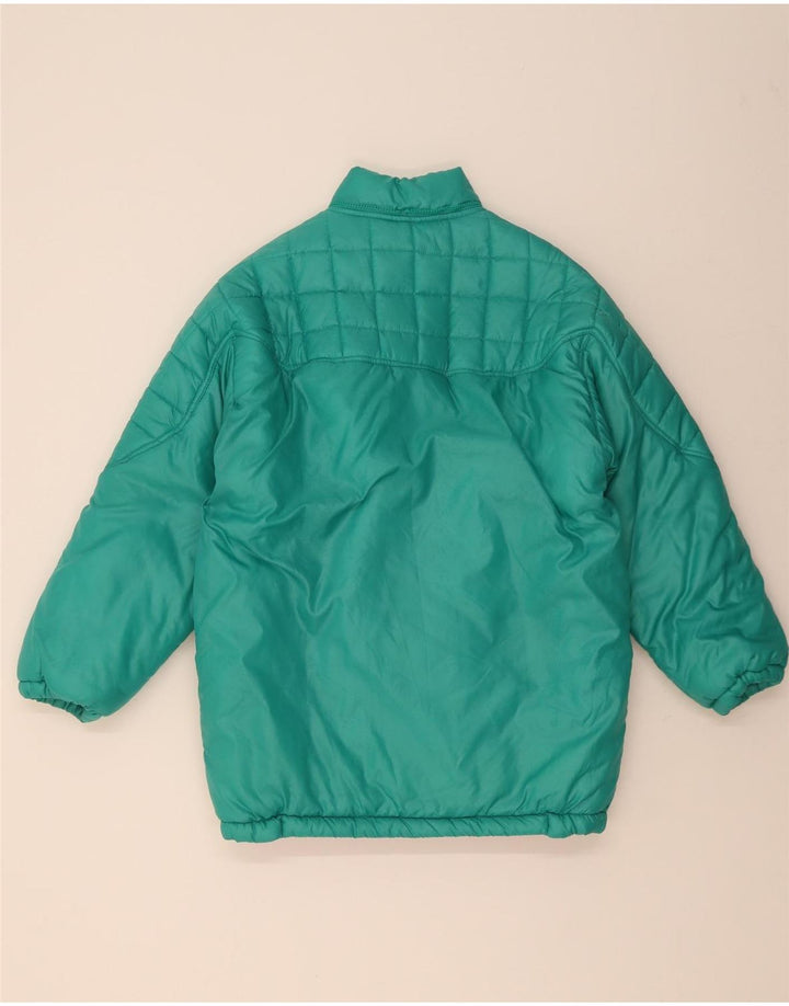 Meccano Damen Wattierte Jacke EU 44 XL Grün Polyamid