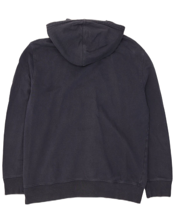 Levi's Herren-Kapuzenpullover mit Reißverschluss, XL, marineblaue Baumwolle