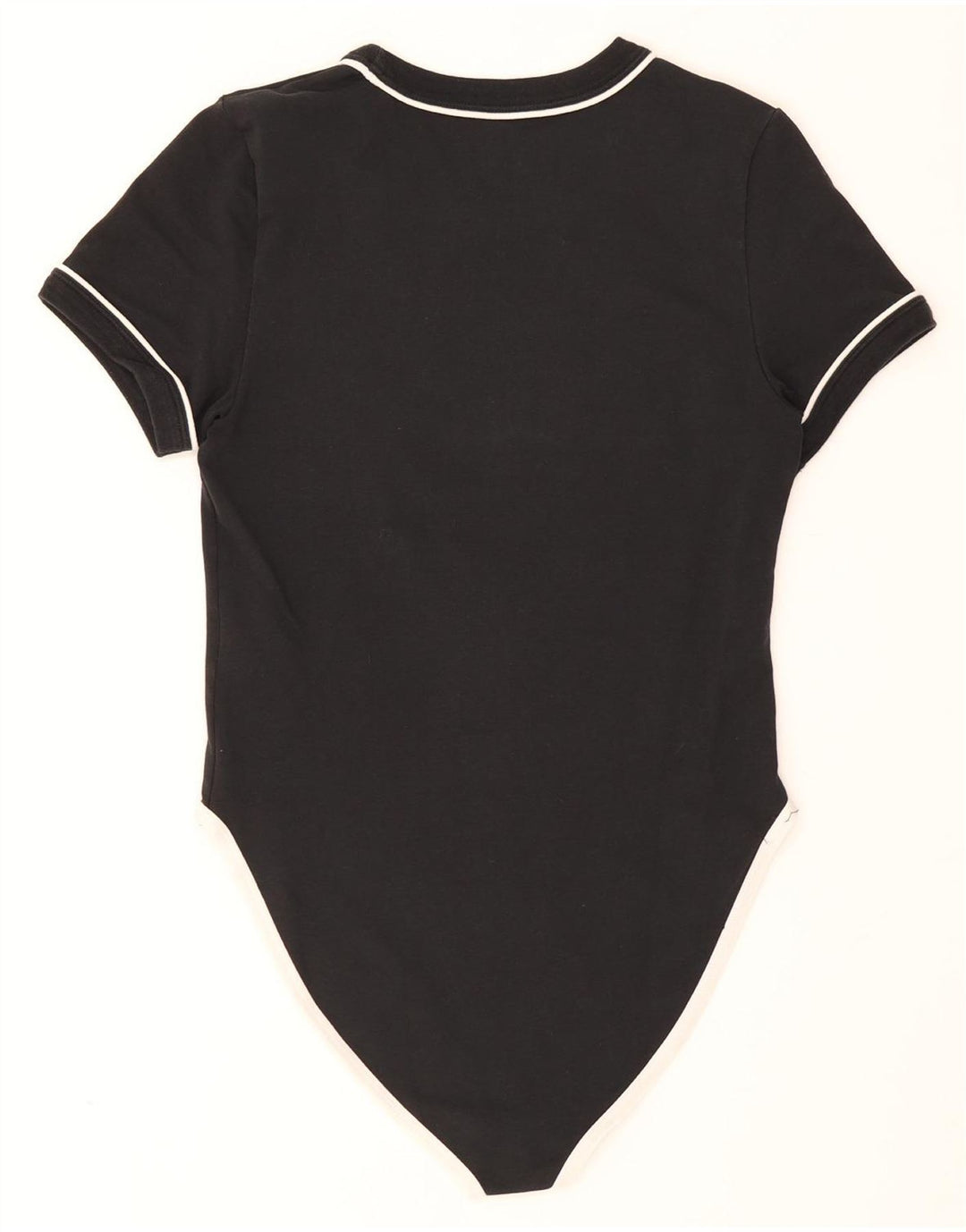 Nike Womens Graphic Bodysuit UK 12 Mittelschwarze Baumwolle