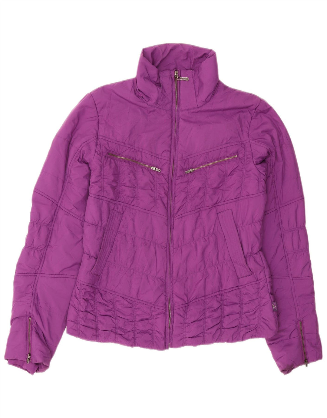 Prana Damen Wattierte Jacke UK 16 Large Lila Polyester
