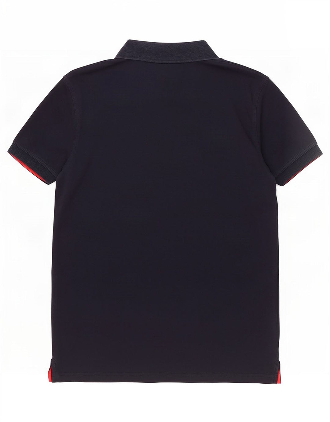 Gant Herren-Poloshirt aus mittelblauer, marineblauer Baumwolle
