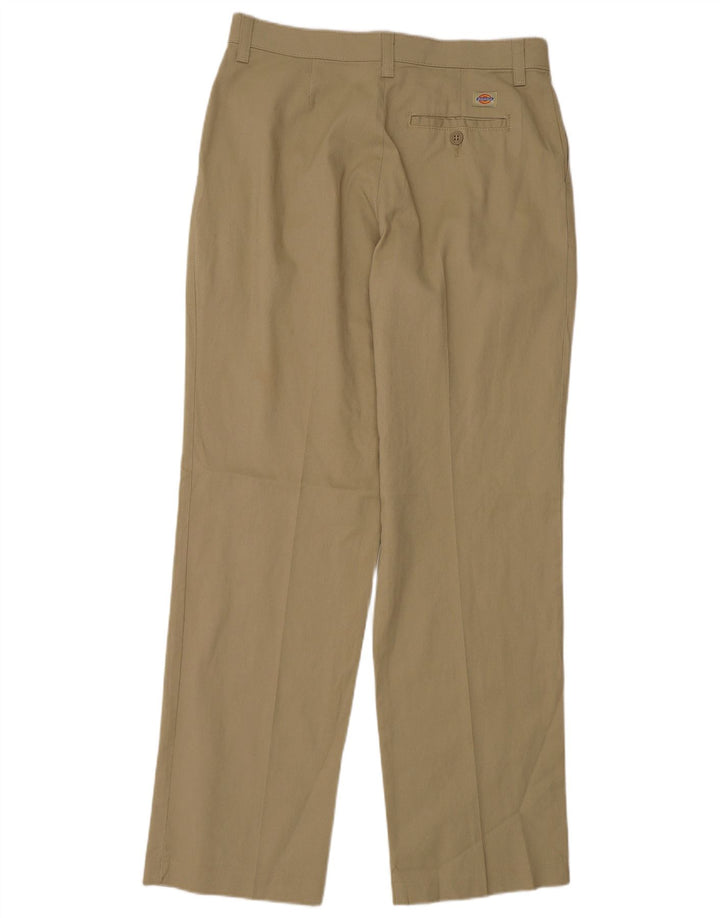 DICKIES Damen Chino-Hose mit Pegged, US 8, Mittel, W30, L31, Beige, Polyester