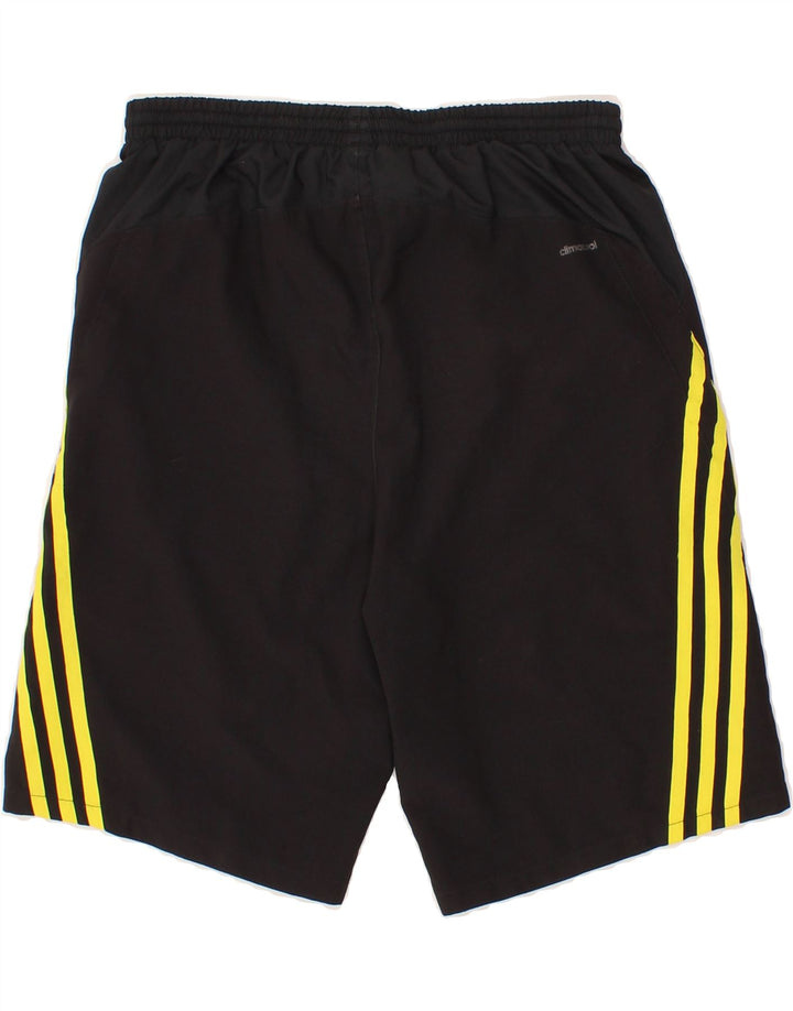 ADIDAS Boys Climacool Sport Shorts 13-14 Years Black Polyester Vintage Adidas and Second-Hand Adidas from Messina Hembry 