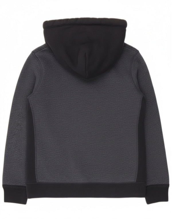 Abercrombie & Fitch Kapuzenpullover mit Reißverschluss für Jungen, 7–8 Jahre, Marineblau, Farbblock