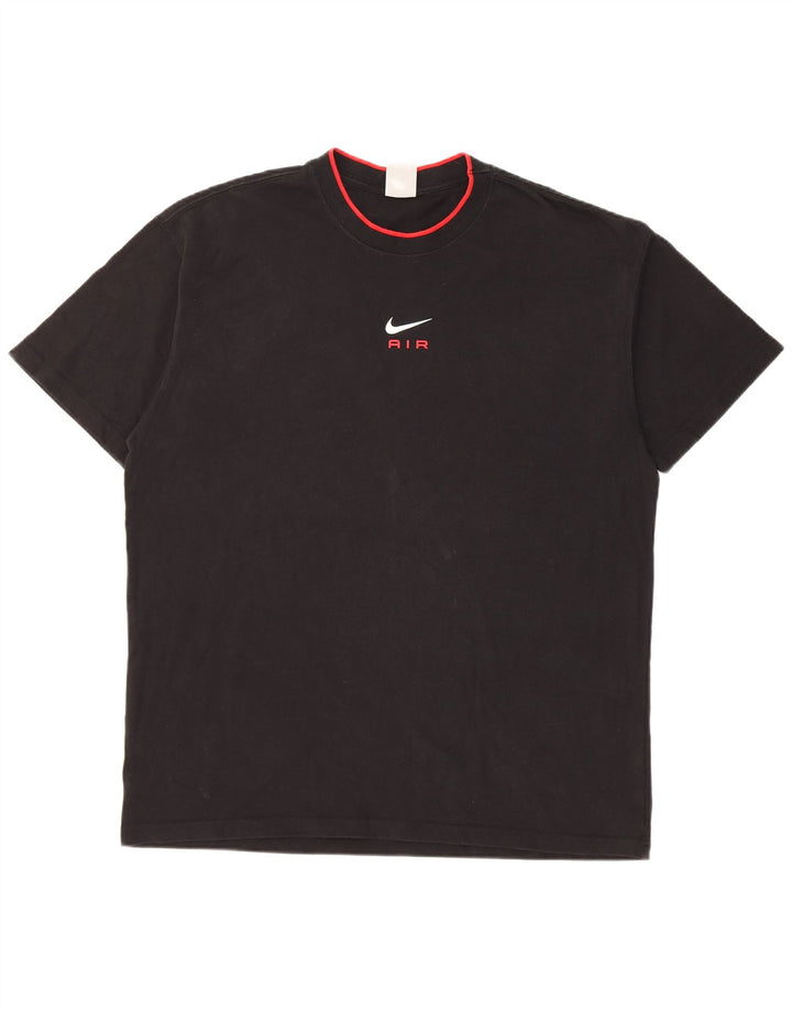 Nike Herren T-Shirt Top Large Schwarz