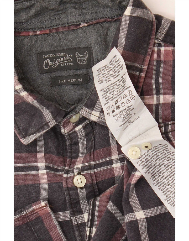 Jack & Jones Herren-Hemd, mittelgroß, mehrfarbig, kariert, Baumwolle