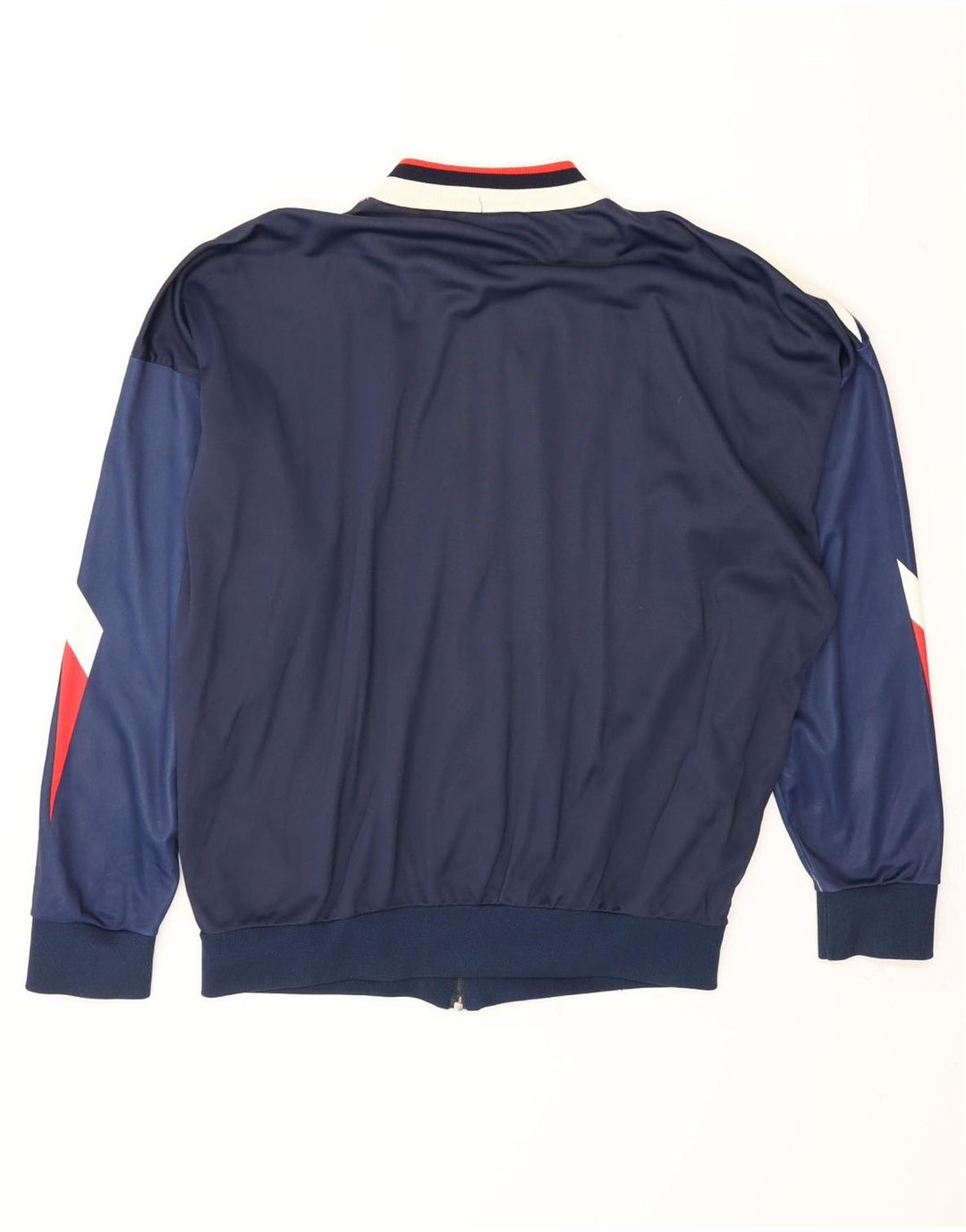 Umbro Herren Cagliari 1990–1991 Trainingsanzug-Oberteil, Jacke, Größe L, Marineblau