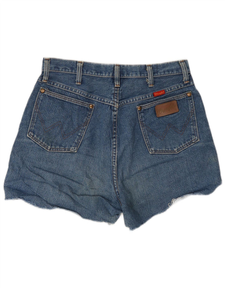 Wrangler Damen Jeansshorts W30 mittelblaue Baumwolle