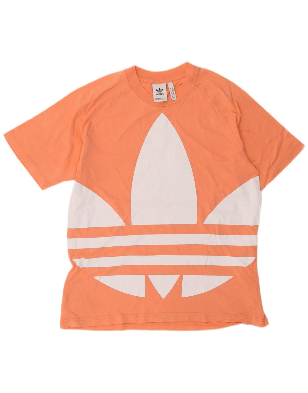 Adidas Herren Grafik T-Shirt Top Mittelorange Baumwolle