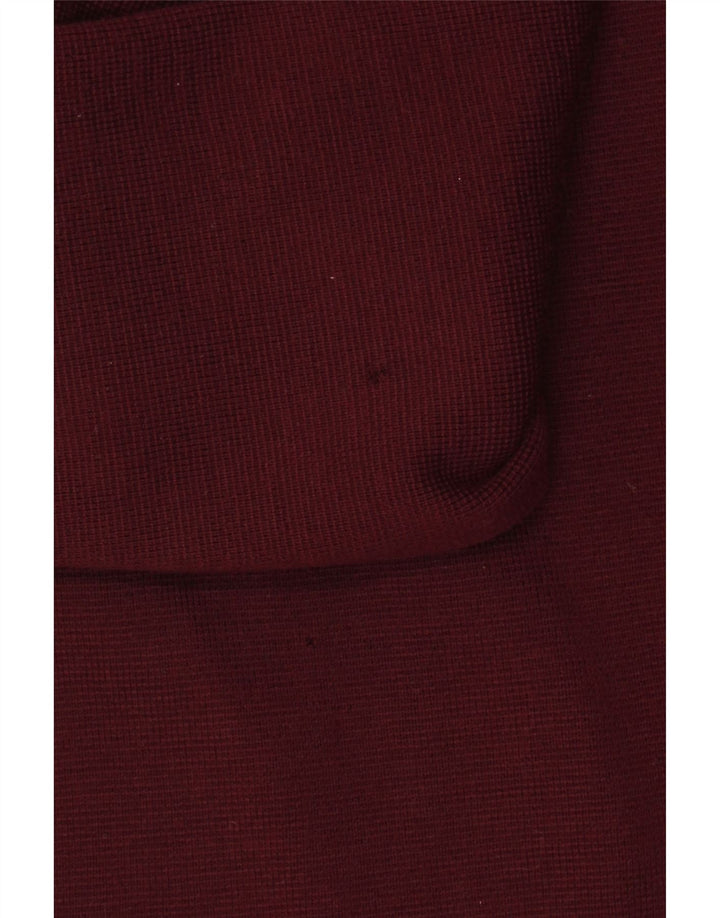 Luisa Spagnoli Damen Strickjacke Pullover UK 14 Mittelbraune Wolle